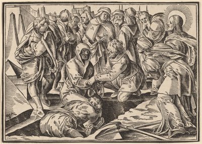 Kristus fortæller sine disciple om den sidste dom af Christoph Murer
