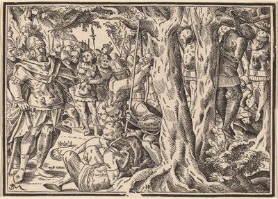 Kristus fortæller sine disciple om den sidste dom af Christoph Murer