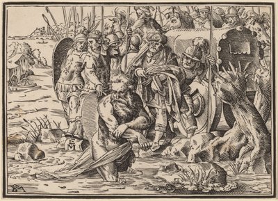 Sankt Jakobs martyrium (?) af Christoph Murer