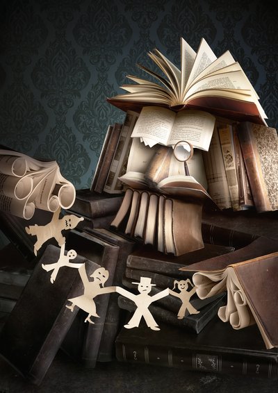 Paper Peoples bogverden af Christophe Kiciak