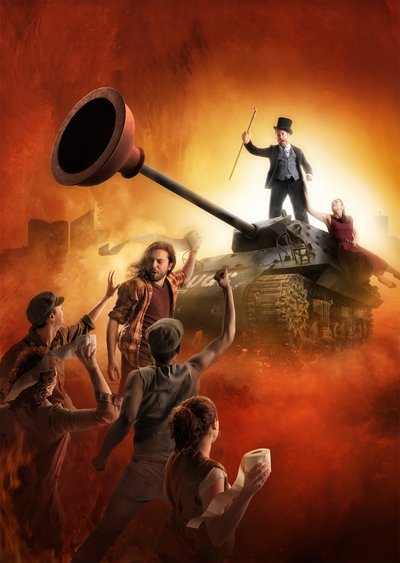 Top Hat-tank-protest af Christophe Kiciak
