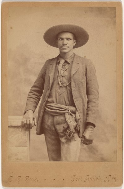 Portræt af en mand, ca. 1880 (foto) af Christopher C. Cook