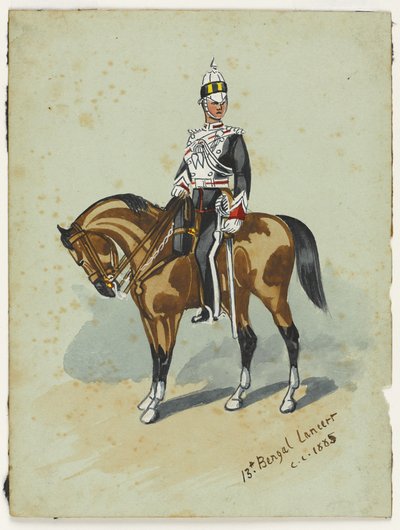 13. Bengal Lancers, omkring 1914 af Christopher Clark