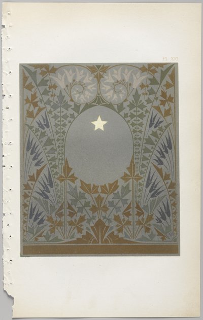 Kunsten at dekorativt design: med et appendiks, der angiver de timer på dagen, hvor blomsterne åbner, udgivet af Day & Son, London, 1862 af Christopher Dresser