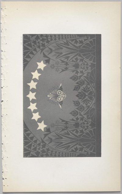 Kunsten at dekorativt design: med et appendiks, der angiver de timer på dagen, hvor blomsterne åbner, udgivet af Day & Son, London, 1862 af Christopher Dresser