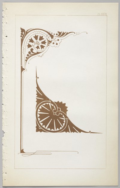 Kunsten at dekorativt design: med et appendiks, der angiver de timer på dagen, hvor blomsterne åbner, udgivet af Day & Son, London, 1862 af Christopher Dresser