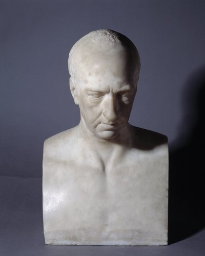 Buste forestillende den skotske maler Gavin Hamilton (1723-1798) af Christopher Hewetson
