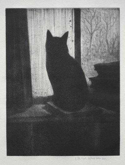 Katten af Christopher Richard Wynne Nevinson