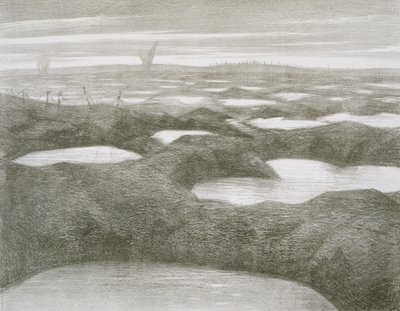 Efter et skub, 1918 af Christopher Richard Wynne Nevinson
