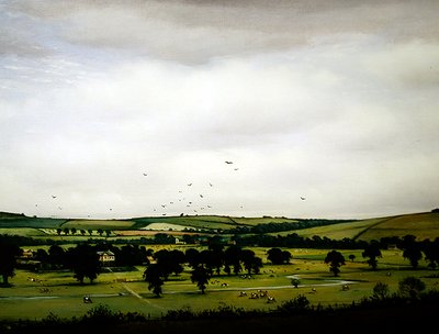 Et engelsk landskab af Christopher Richard Wynne Nevinson