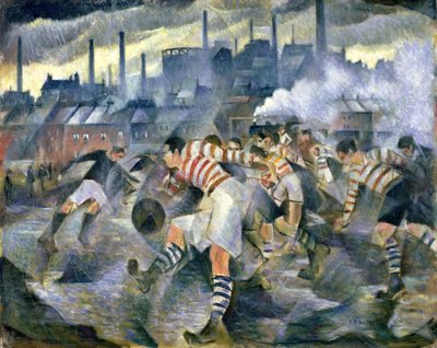 Enhver vinterlig eftermiddag i England af Christopher Richard Wynne Nevinson