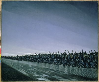 Spalte om marts 1915 af Christopher Richard Wynne Nevinson
