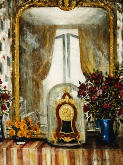 Mantelpiece, Frankrig, af Christopher Richard Wynne Nevinson