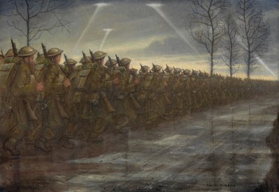 Civilisationsmarch af Christopher Richard Wynne Nevinson