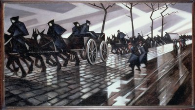Vejen til Ypres af Christopher Richard Wynne Nevinson