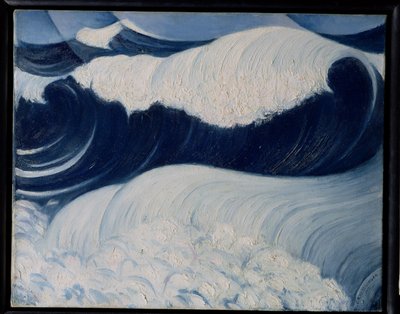 Bølgen, 1917 af Christopher Richard Wynne Nevinson