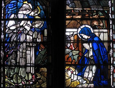 The Nativity, Canterbury Cathedral af Christopher Whall
