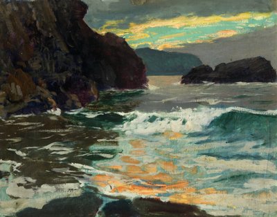 Aften, Cardigan Bay af Christopher Williams