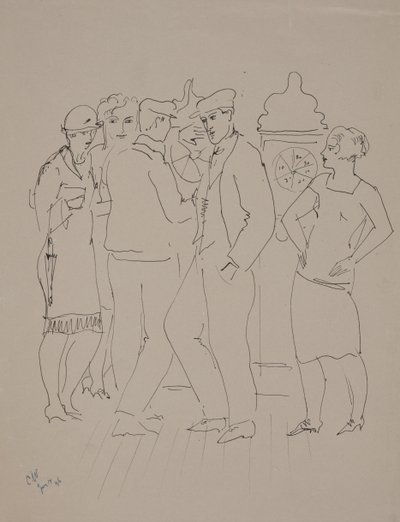Bar i Marseille, 14. juni af Christopher Wood