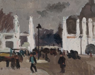 Porte i Paris af Christopher Wood