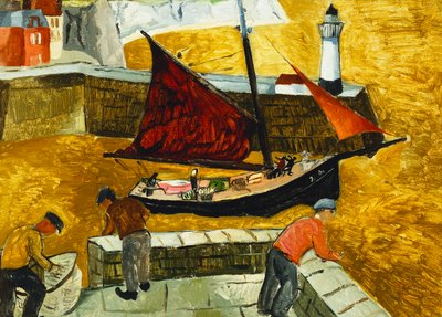 Musehul, Cornwall af Christopher Wood