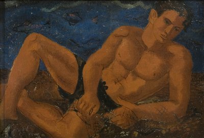 Bademanden af Christopher Wood