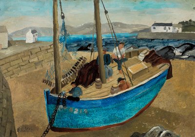 Den blå båd af Christopher Wood