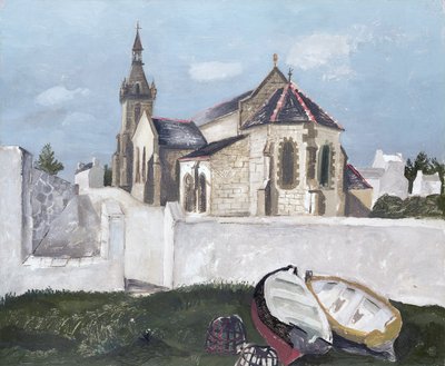 Treboul Church, Bretagne af Christopher Wood