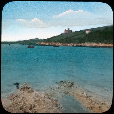 St Mawes Castle, Cornwall, slutningen af det 19. eller begyndelsen af det 20. århundrede af Church Army Lantern Department