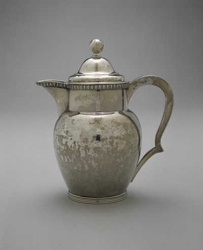 Overdækket kande, ca. 1809-1814 (sølv) af Churchill and Treadwell