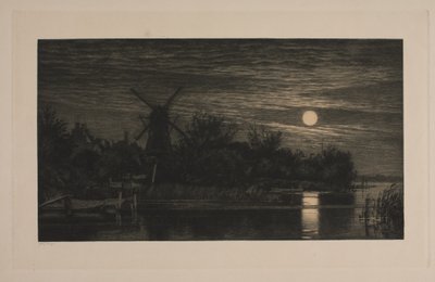 Måneskinsaften ved Tubæk af Cilius Johannes Konrad Andersen