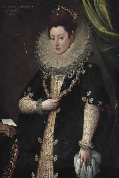 Cirkel af Frans Pourbus II Maria Vertemata af Circle of Frans Pourbus the Younger