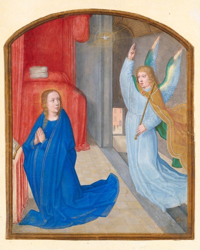 Bebudelsen, ca. 1510. af Circle of Gerard David