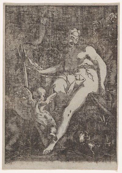 Sankt Maria Magdalena i anger, 1590-1607. af Circle of Giuseppe Scolari