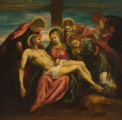 Klagesang af Circle of Jacopo Tintoretto