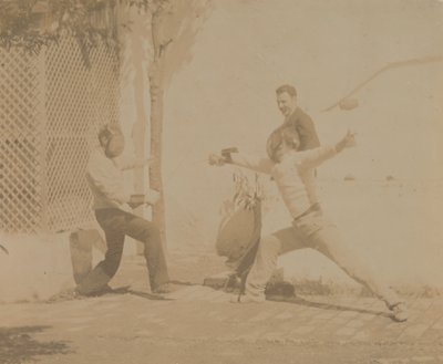 Edmund Quinn Fægtning, 1880
