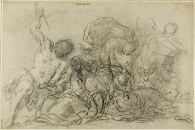 Massakren på de uskyldige af Circle of Titian