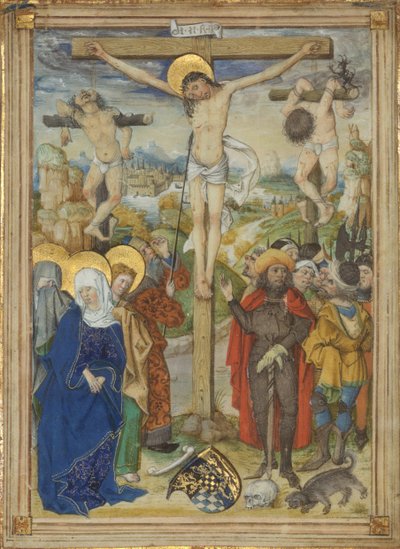 Korsfæstelsen, 1481-82. af Circle of the Housebook Master