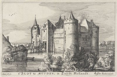 Udsigt over Muiderslot t