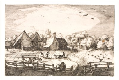Blegemarker nær Haarlemmerhout af Claes Jansz. Visscher