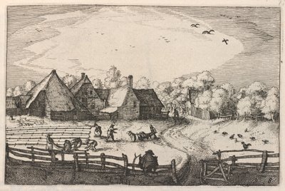 Blekerye aededuyne beliggende (gårde og blegemarker) af Claes Jansz Visscher