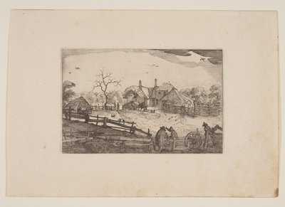 Fars kro, fra udsigter i omgivelserne af Haarlem (Plaisante Plaetsen) af Claes Jansz. Visscher