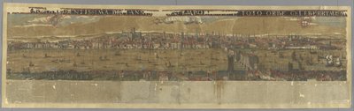 Udsigt over Themsen med London Bridge, 