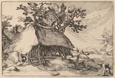 Et barn af Claes Jansz Visscher after Abraham Bloemaert after Boëtius Adams Bolswert