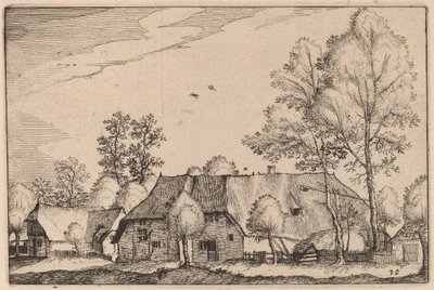 Stor Gård af Claes Jansz Visscher after Johannes van Doetechum, the Elder after Lucas