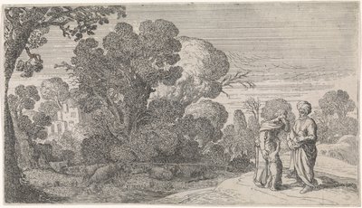 Udvisning af Hagar og Ismael History of Abraham (serietitel) af Claes Moeyaert