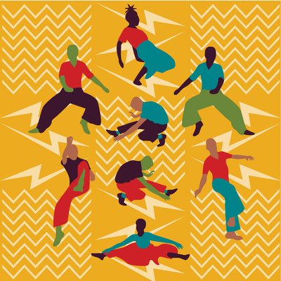 All Night Northern Soul Dancers af Claire Huntley