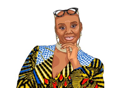 Andi Oliver, 2022 (digital) af Claire Huntley