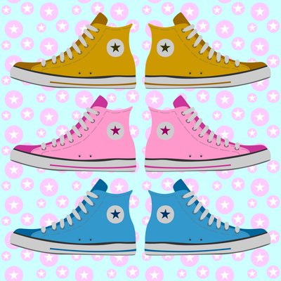 Converse Delight af Claire Huntley