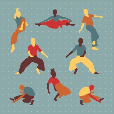 Northern Soul Dancers af Claire Huntley